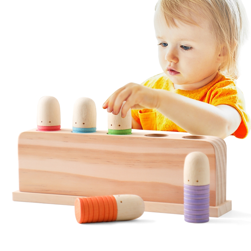 Sports Equipment For Kindergarten - 아기 나무 튀는 색상 인식 장난감