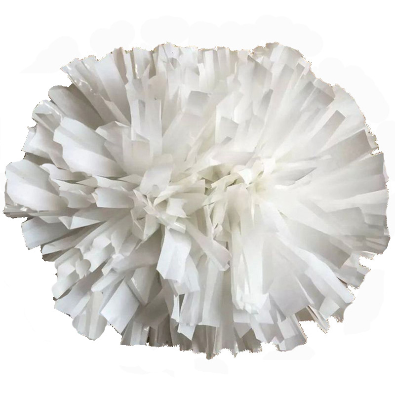 Cheerleading Pom Pom - 2Pcs, Wenhan 스포츠 화이트 치어 리더