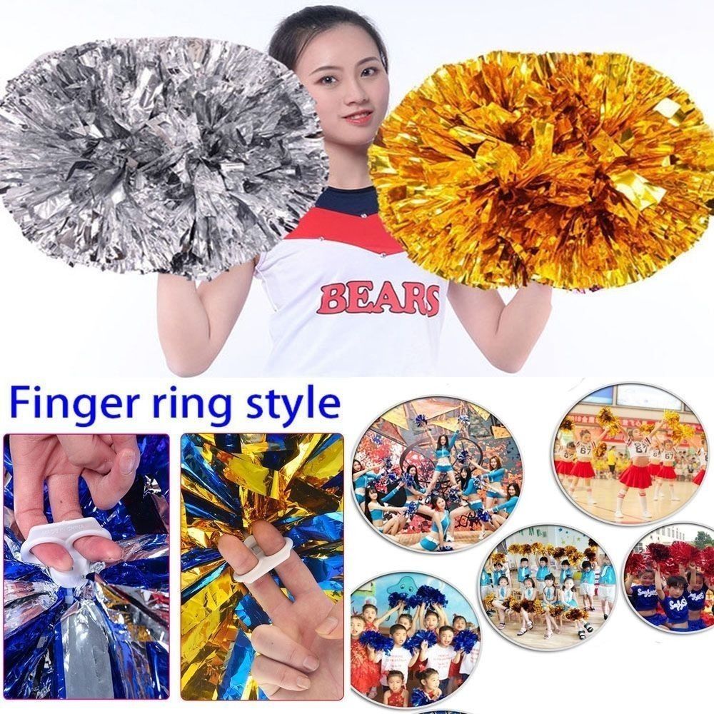 Cheerleading Pom Pom - 25cm 게임 폼폼 PET 콤온 소품