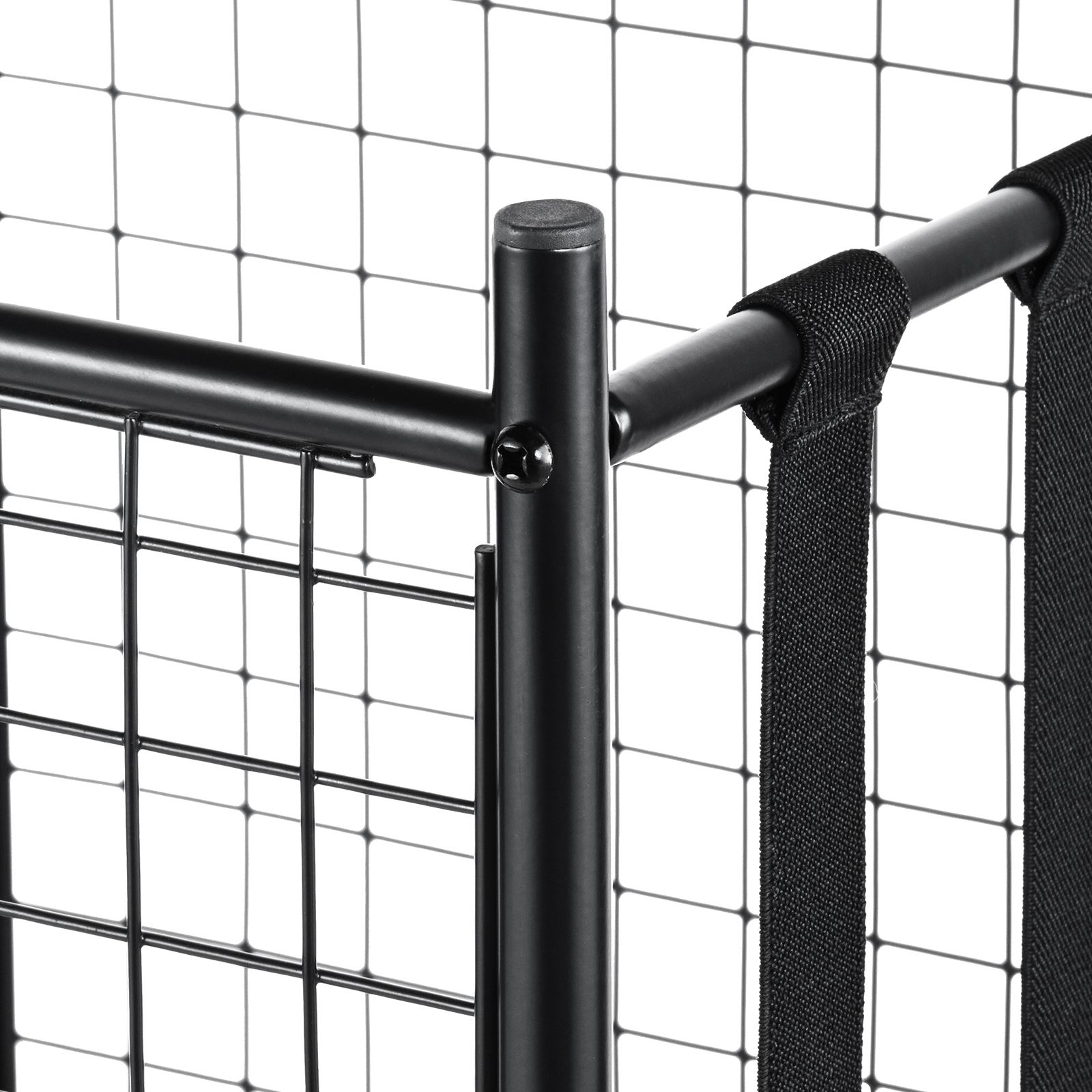 롤링 스포츠 공 보관 카트, 탄성 스트랩이 있는 잠금식 - Sports Equipment Outdoor Storage 리뷰 및 가격