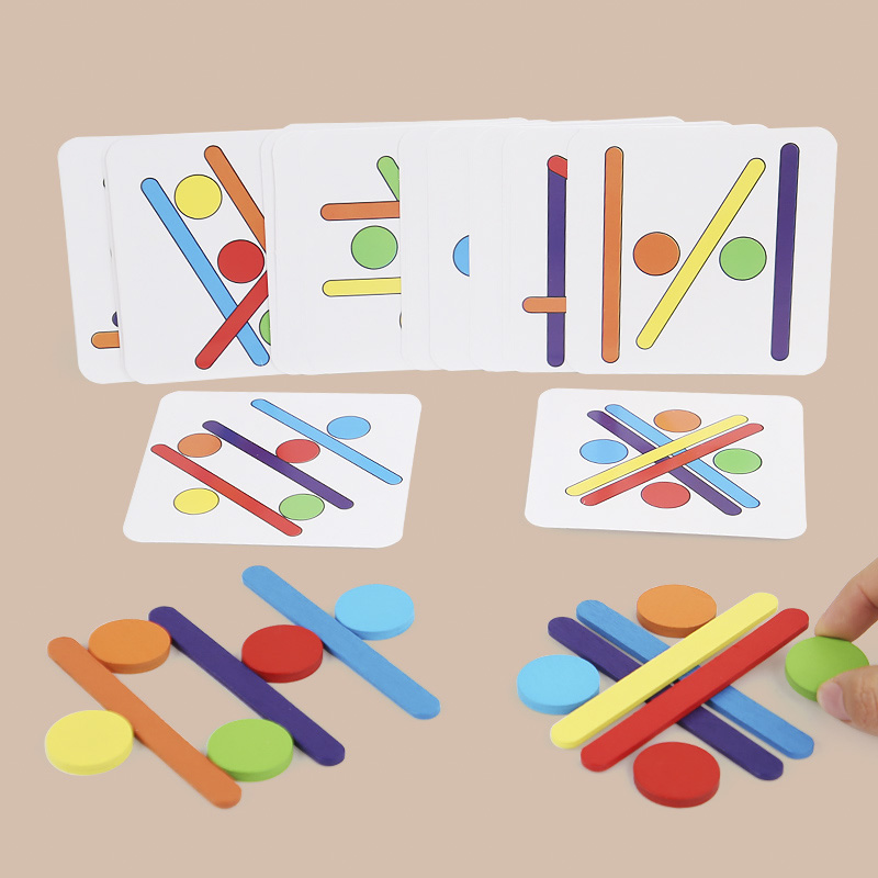 몬테소리 미세 운동 능력 훈련 나무 DIY 모양 맞추기 - Sports Equipment For Kindergarten 리뷰 및 가격