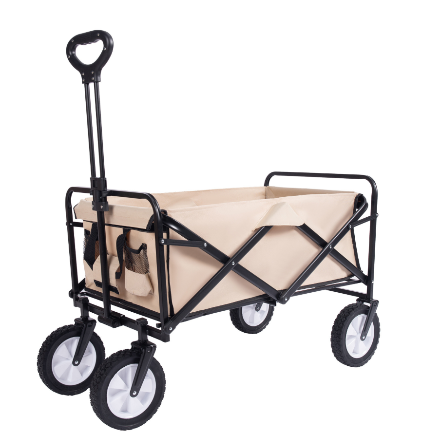 접이식 다용도 카트, 고강도 야외 캠핑 트롤리, 휴대용 - Sports Equipment Wagon 리뷰 및 가격