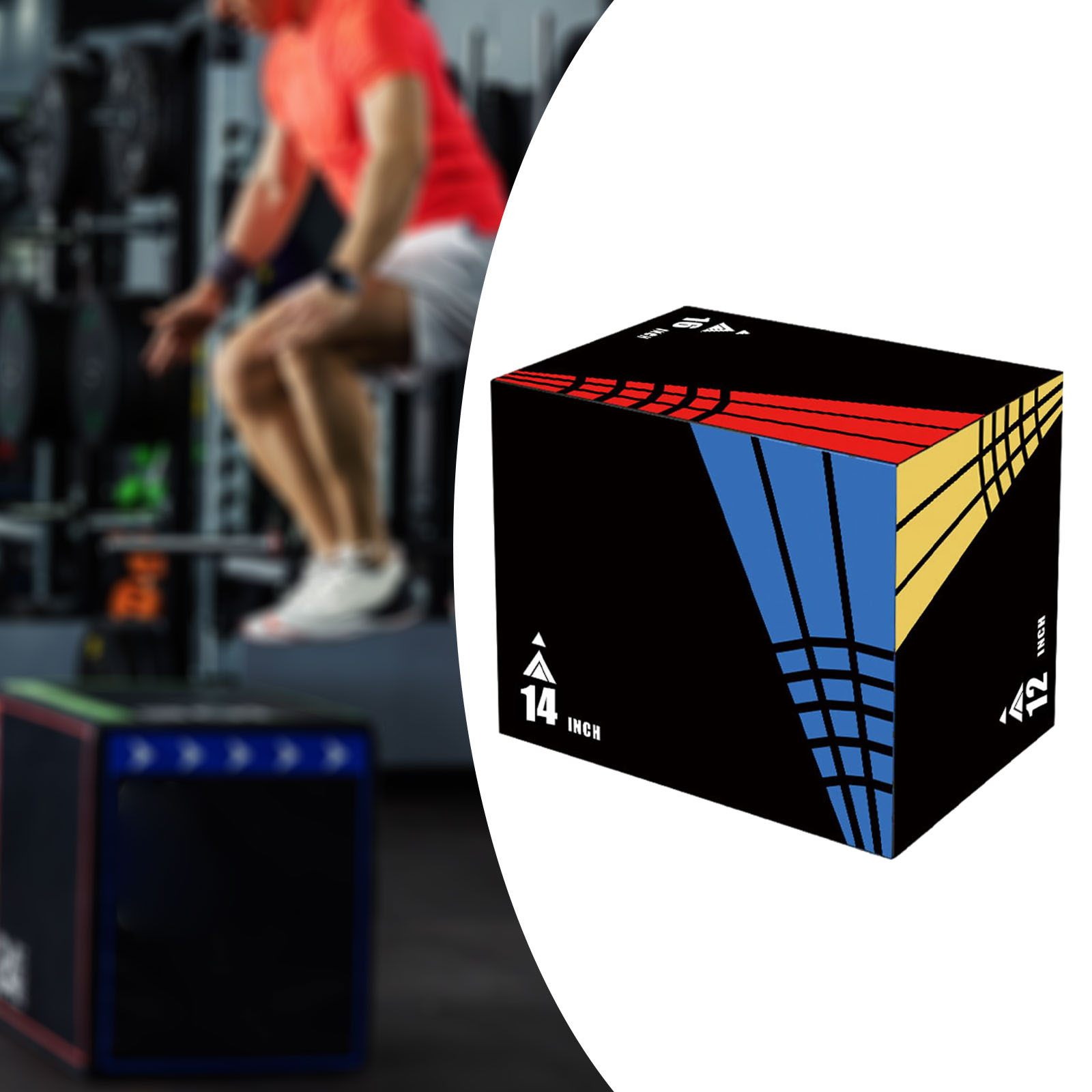 3-in-1 점프 박스 플라이오메트릭 박스, 근력 훈련 - Sports Equipment Website 리뷰 및 가격