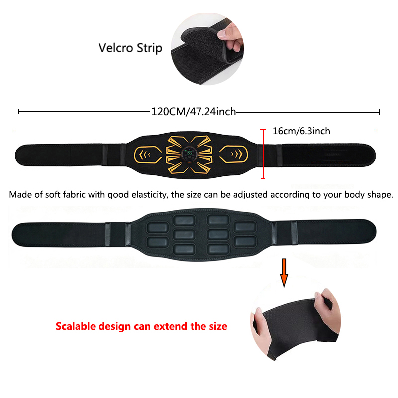 스마트 복근 운동기구 허리 복부 토닝 벨트 바디 마사지 - Sports Equipment Website 리뷰 및 가격