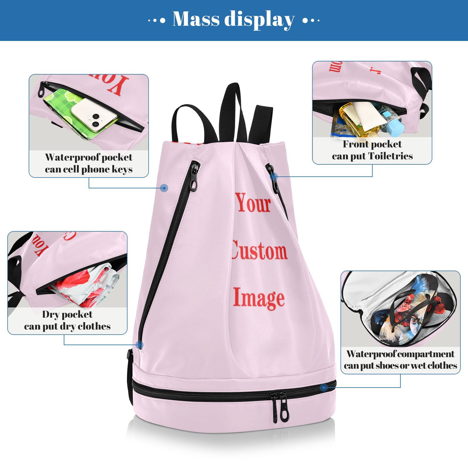 남성 여성 체육관 가방, 대용량 백팩, 야외 스포츠 훈 - Sports Equipment Outdoor Storage 리뷰 및 가격