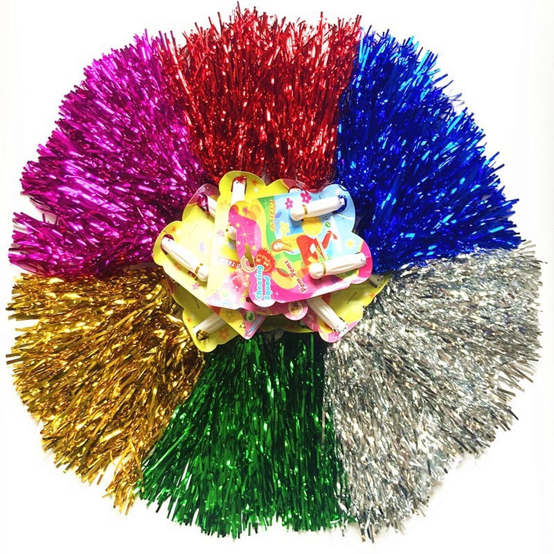 폼폼폼 걸 치어리더 폼폼 치어리더 도구 즐거운 폼폼 치 - Cheerleading Pom Pom 리뷰 및 가격