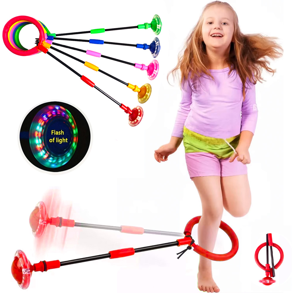 플래시 점프 밧줄 공 어린이 한 발 야외 재미 스포츠  - Sports Equipment For Kindergarten 리뷰 및 가격