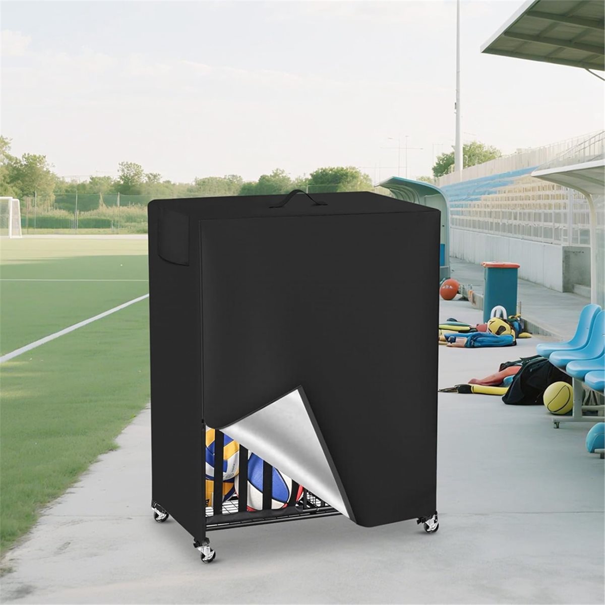 농구 랙 커버 차고 스포츠 장비 정리 커버 공 보관 랙 - Sports Equipment Organizer Rack 리뷰 및 가격