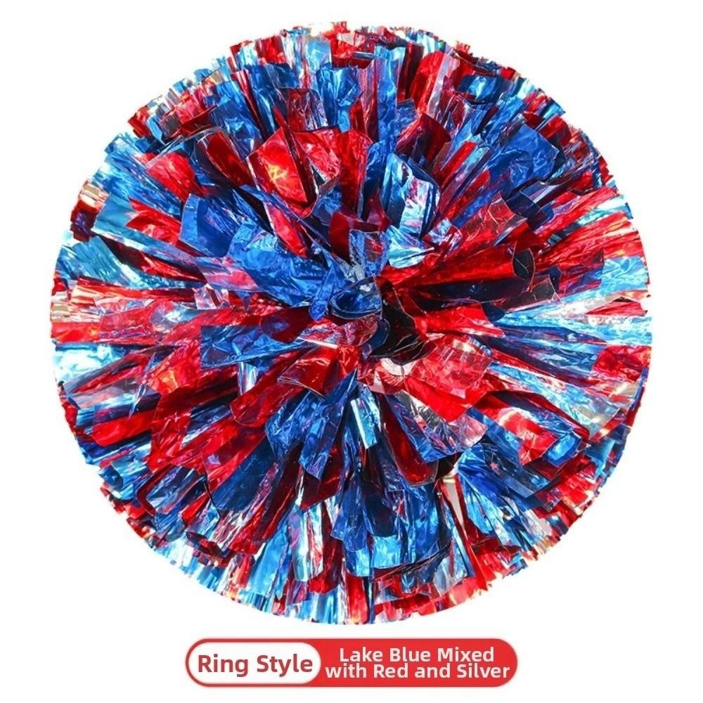 고품질 25cm 게임 폼폼 PET 응원용 볼 다채로운  - Cheerleading Pom Pom 리뷰 및 가격