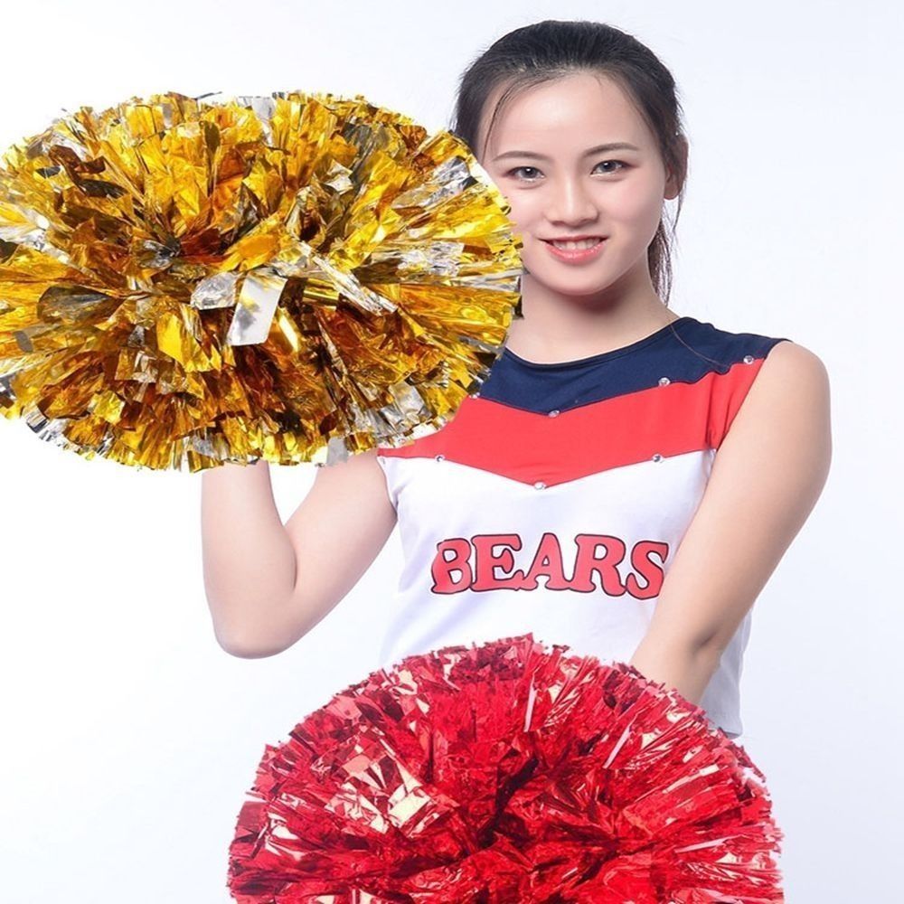 30cm 게임 폼폼 다채로운 네 손가락 링 응원 볼 P - Cheerleading Pom Pom 리뷰 및 가격