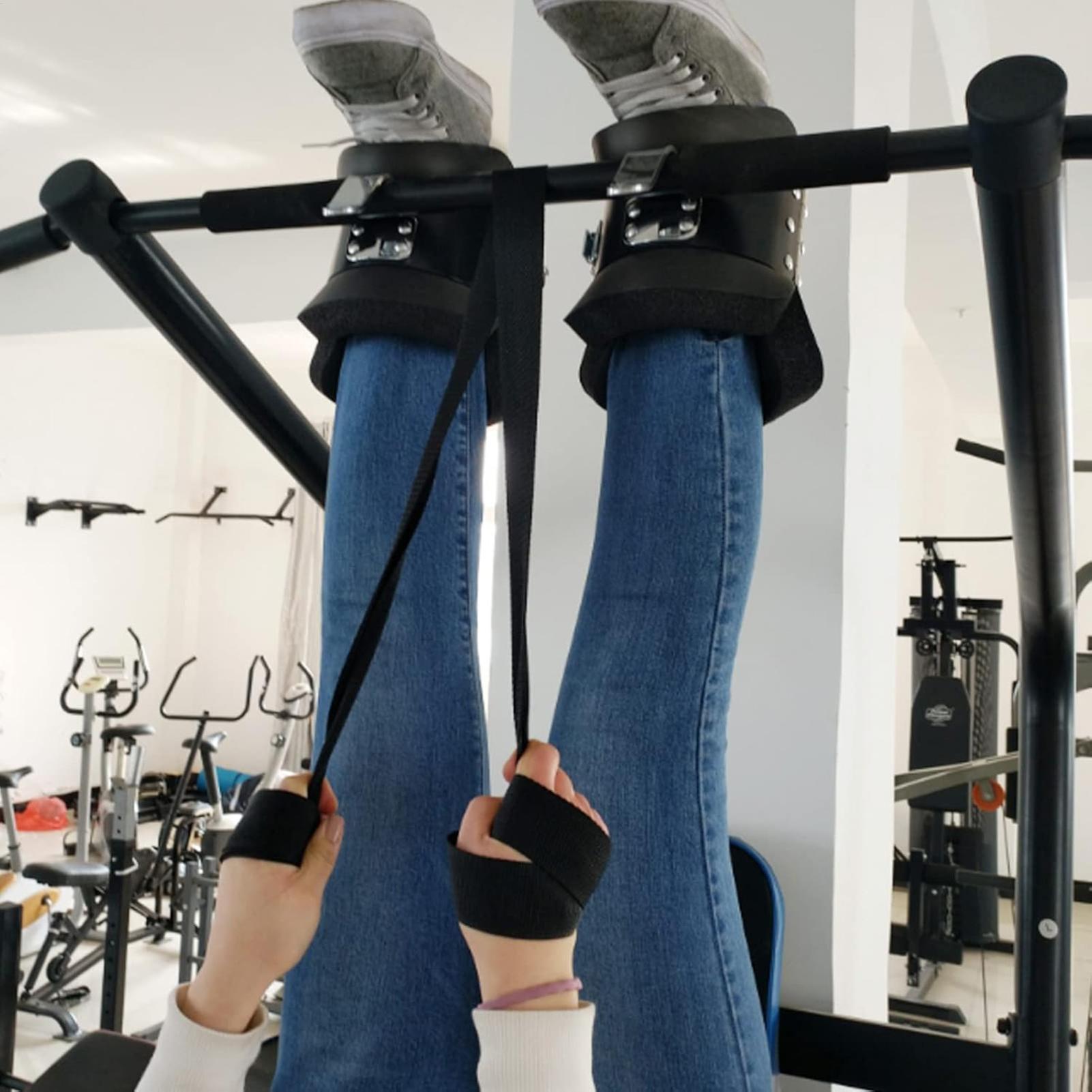 1쌍의 행잉 풀업 부츠 홈짐 안티 인버전 행업 부츠 근 - Sports Equipment Website 리뷰 및 가격
