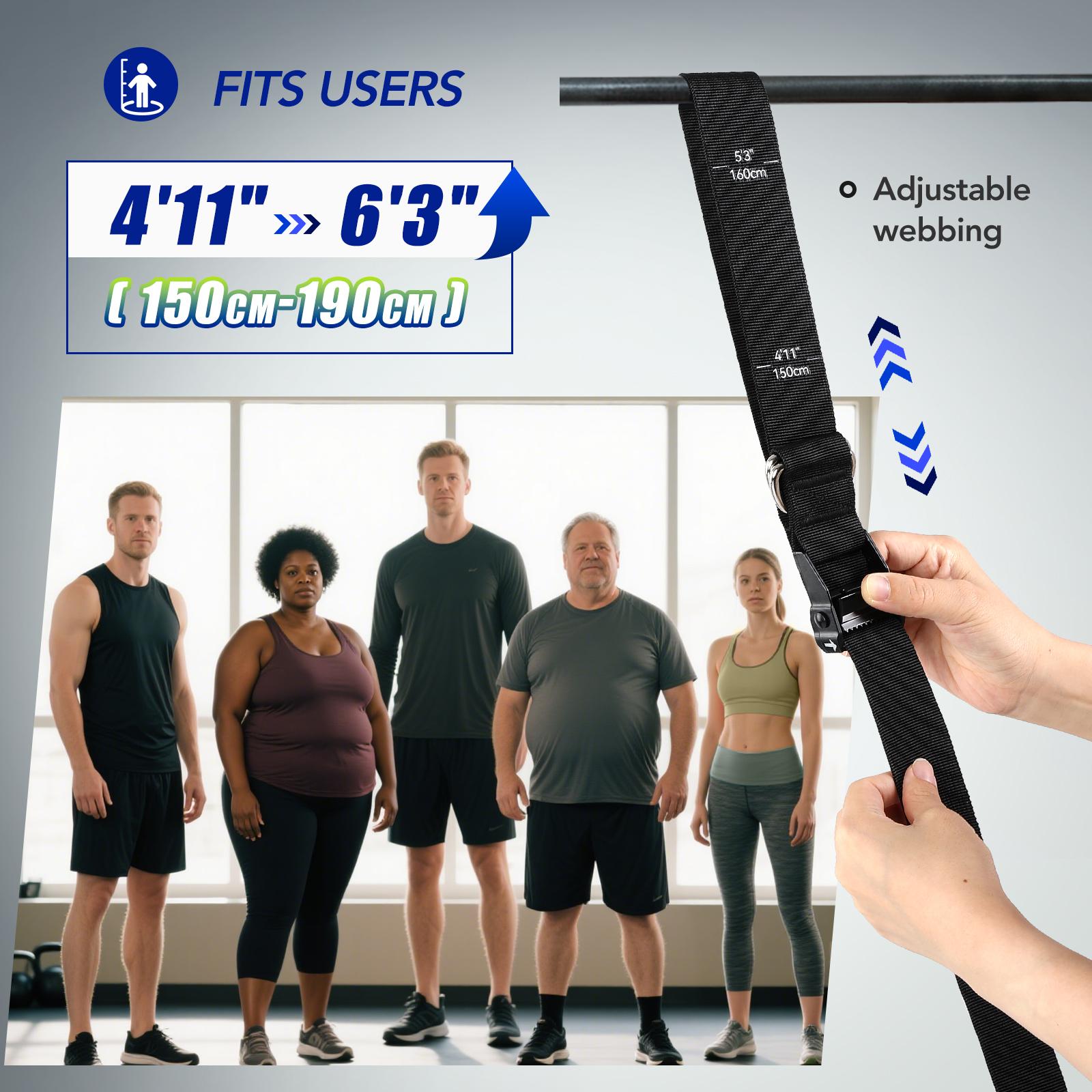 헤비 듀티 풀업 어시스트 밴드 세트 4x80lbs 조절 - Sports Equipment Website 리뷰 및 가격