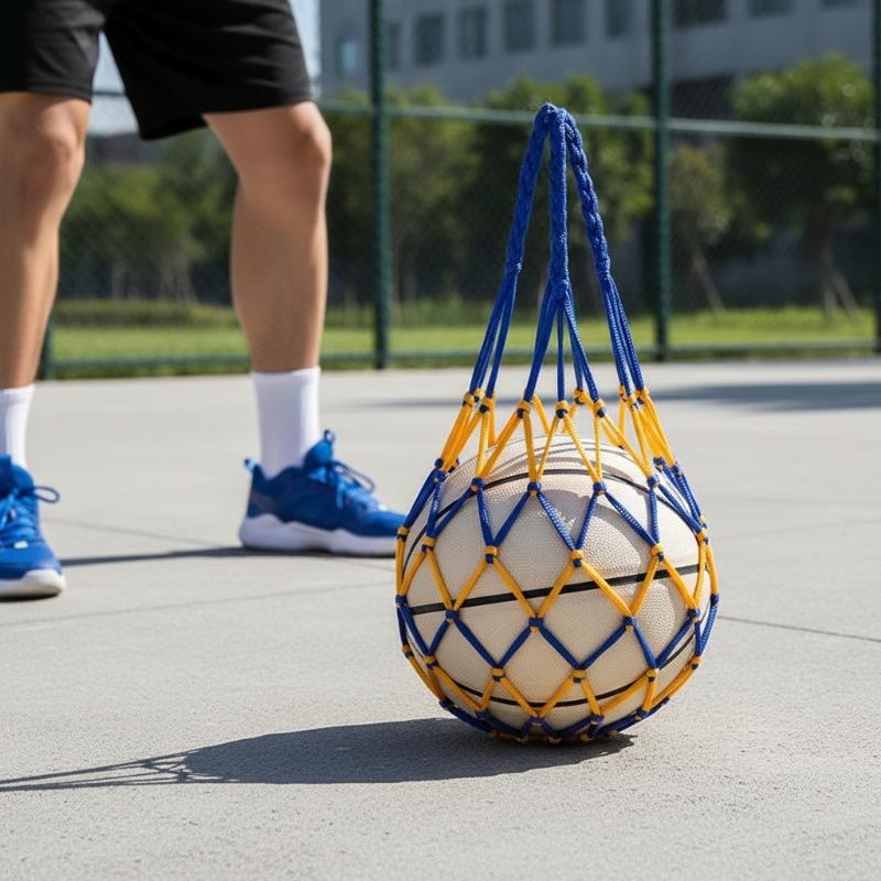 [F] 축구 네트백 나일론 볼드 스토리지 싱글 볼 캐리 - Sports Equipment Outdoor Storage 리뷰 및 가격