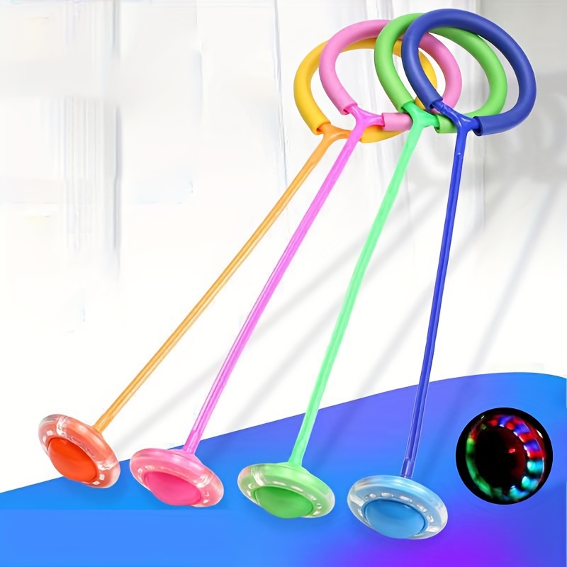 1Pc 어린이 깜박이 점프 링 스포츠 튀는 공 접이식  - Sports Equipment For Kindergarten 리뷰 및 가격