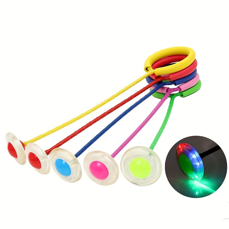 1Pc 어린이 깜박이 점프 링 스포츠 튀는 공 접이식  - Sports Equipment For Kindergarten 리뷰 및 가격