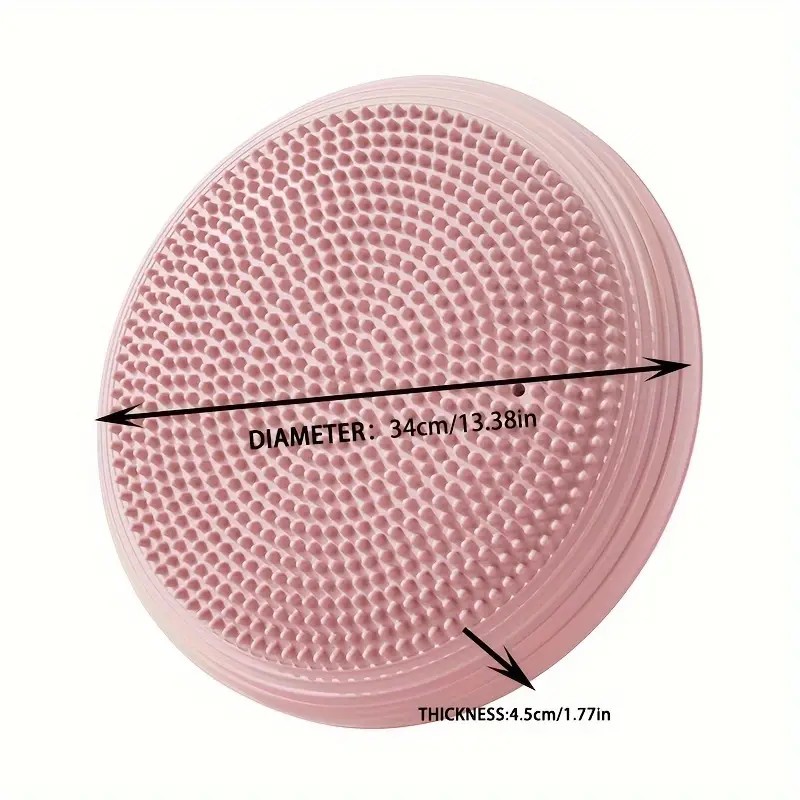 두꺼운 요가 매트 플랫 밸런스 마사지 요가 트레이너 운 - Sports Equipment Website 리뷰 및 가격