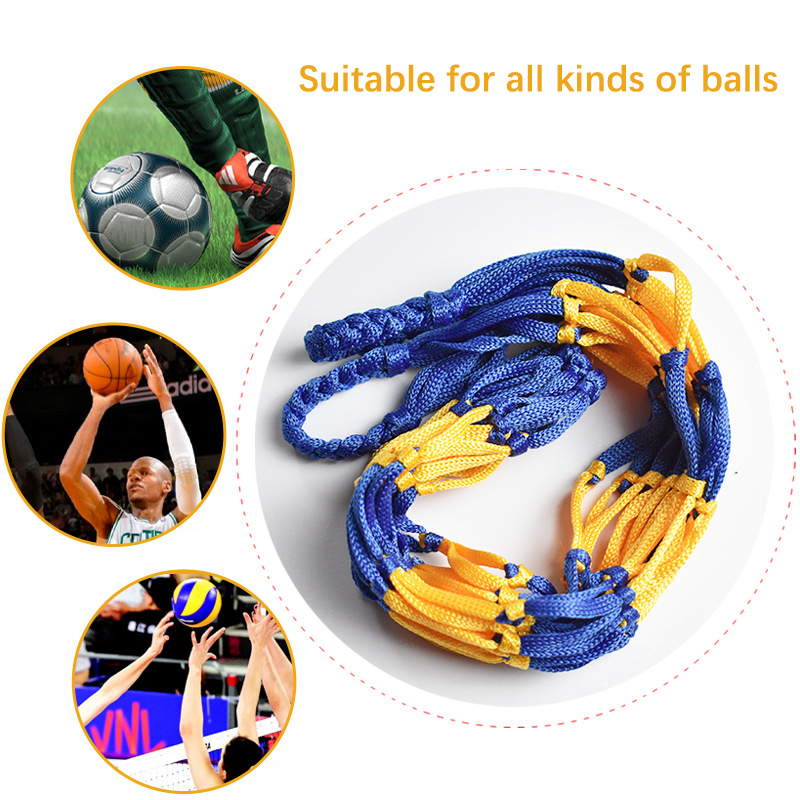 축구 그물 가방 나일론 굵은 보관 가방, 싱글 볼 휴대 - Sports Equipment Outdoor Storage 리뷰 및 가격